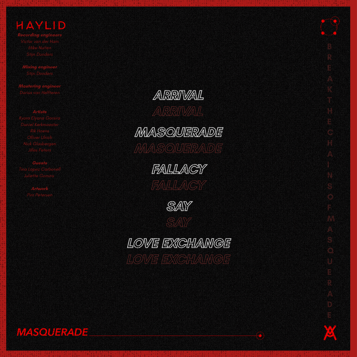 HAYLID - MASQUERADE - EP